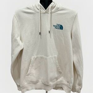 the north face mens sweater with Logo On Back size Medium Color Beige